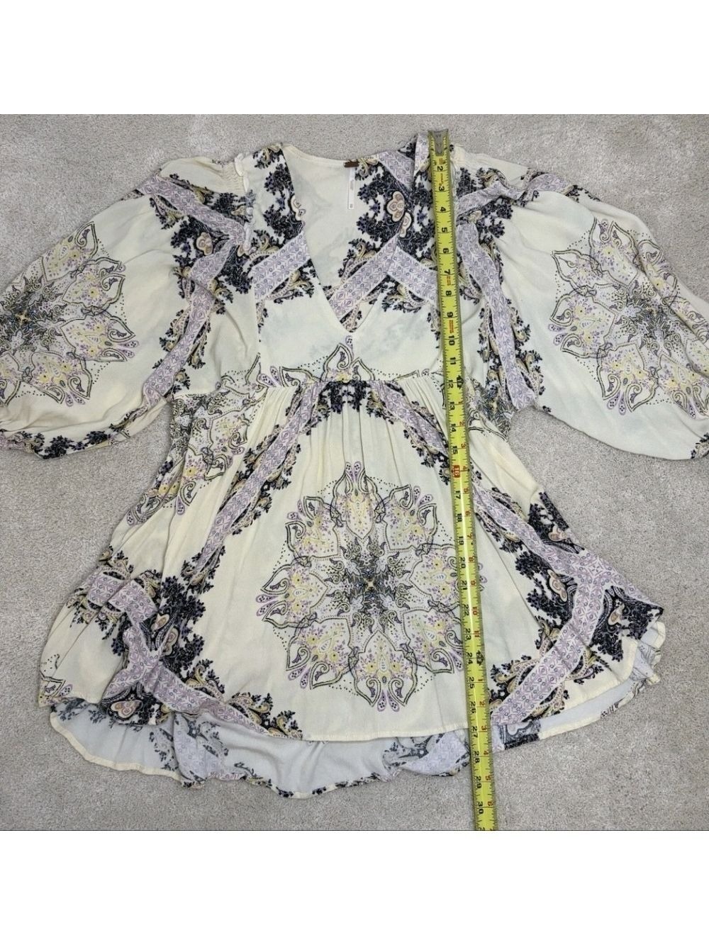 Boho Floral Mini Dress | Small | New Without Tags ✨ - Picture 8 of 12